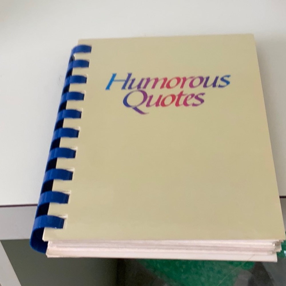 Small Humorous Quotes Book